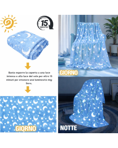 Coperta Magica Night Glow – Si Illumina al Buio