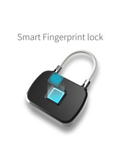 Smart Lock Lock Sicurezza Impronta digitale senza chiave Lucchetto intelligente USB Ricaricabile Borsa per bagagli