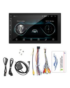 Stereo 7 Pollici  Autoradio Monitor 2 Din Android 10.0 Wifi Car Radio Gps Mp5 Usb