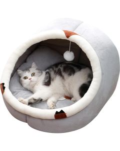 Cuccia per animali domestici in peluche per dormire per cani di piccola taglia comodo posto per dormire con cuscino interno morbido anti-scivolo