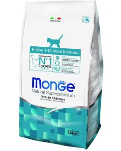 Monge Natural SUPERPREMIUM Cat Kitten Alimenti Gatto Secco Premium