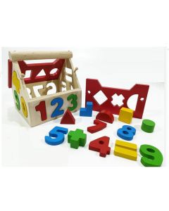 Casetta in legno con formine