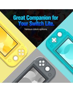 Custodia Protettiva Compatible con Switch Lite in Silicone Protezione Urti, Graffi, Accessori Switch, Case per Switch Lite