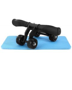AB Wheel Roller Addominali Fitness Palestra Esercizi 5 in 1