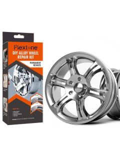 Plextone Kit Riparazione Cerchi in Lega – Adesivo Rapido per Graffi, Ammaccature e Danni Superficiali