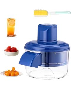 Sbucciatrice Elettrica Automatica per Uva e Pomodorini – Macchina Professionale in Acciaio Inox 304, Motore 50W, Ricaricabile, Facile da Pulire – Uso Domestico e Commerciale  