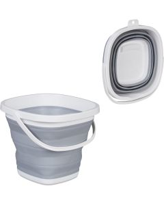Secchio con maniglie multifunzionale portatile pieghevole da 7.5L