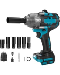 Avvitatore a percussione elettricoa Batteria 88V ad Alta Coppia – Velocità Variabile, Rotazione Avanti/Indietro