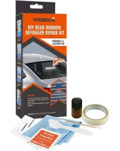 Visbella Kit di Riparazione Fai da Te per Sbrinatore Lunotto Posteriore – Ripara Linee della Griglia del Vetri
