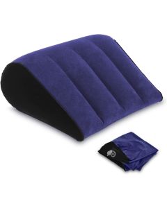 Cuscino lombare gonfiabile da viaggio cuscino del sedile a cuneo triangolare leggero e portatile aiuta i muscoli a rilassare il cuscino lombare ideale per il viaggio