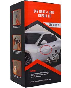 Visbella Kit Riparazione Ammaccature con Estrattore a Ponte e Colla a Caldo  Rimozione Ammaccature Auto Senza Verniciatura