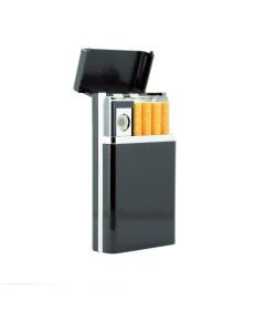 Champ – Astuccio per Sigarette Accendino Elettronico USB – Spirale Incandescente