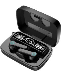 Auricolari M19 wireless cuffie Bluetooth auricolari con power bank da 2000 mAh