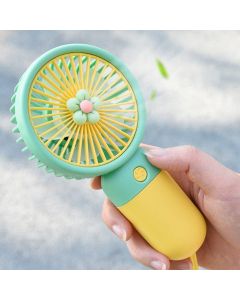 Mini Ventilatore Portatile Super Carino – Ventaglio Tascabile Ricaricabile, Ventilatore Leggero e Potente per Viaggi, Interni ed Esterni