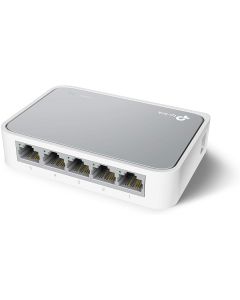 TP-Link TL-SF1005D Switch Desktop, 5 Porte RJ45 10/100 Mbps, Plug & Play