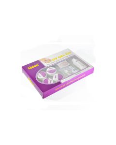 Kit ricostruzione unghie professionale uv gel nail art primer kit completo lidan