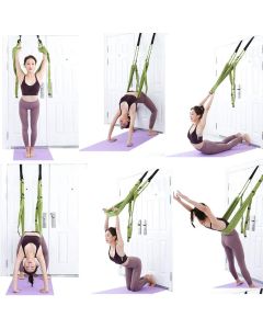 Cintura Yoga Aerea per Inversione e Stretching – Strumento per Esercizi di Flessibilità e Gravità  
