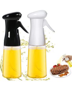 Spruzzatore per olio d'oliva da cucina 200 ml flacone spray per olio d'oliva per cucinare barbecue cuocere al forno grigliare insalata bianco