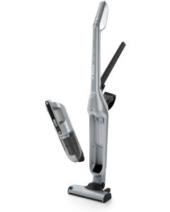 Bosch Flexxo Serie | 4 - Aspirapolvere Ricaricabile senza Filo, Scopa Elettrica e Aspirapolvere a Mano 2 in 1 con Accessori Multisuperficie Integrati, 21.6V, Grigio