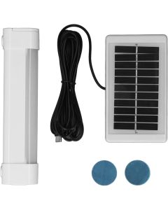 Lampada da Campeggio a LED con Pannello Solare Lampada di Emergenza da Campeggio Ricaricabile USB Solare Impermeabile Per Luci Esterne Ricaricabile Tramite USB