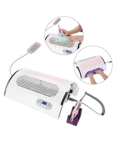 Aspiratore Per Unghie 3 in 1 54 W Con 36 Uv Led Luce E Macchina Per Unghie Con 25000 Rpm Salone Di Bellezza E Manicure