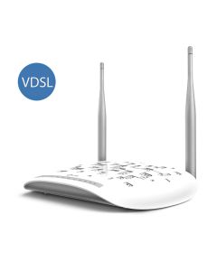 TP-Link TD-W9970 Modem Router 300Mbps Wireless ADSL/VDSL2, 4 Porte 100 Mbps, 1 USB 2.0, Pulsante Wi-Fi On/Off, 2 Antenne Fisse