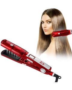 Piastra a Vapore Professionale Capelli Lisci Generatore Ioni Ceramica Ft/Sn-8100
