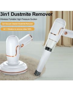3 in 1 Aspirapolvere per acari per polvere disinfettante uv cordless