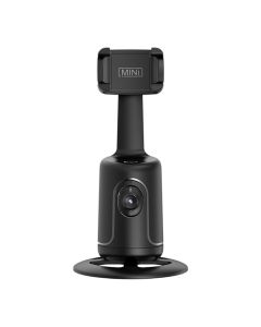 P01 Fotocamera con tracciamento automatico del volto e supporto per fotocamera con rotazione a 360 gradi, supporto per rilevamento del movimento del telefono con scatto intelligente per video in streaming vlog live