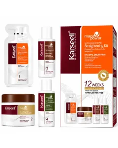 Kit Lisciatura Capelli alla Cheratina Karseell Maca Essence – Effetto Professionale fino a 12 Settimane