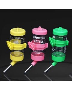 Borraccia criceti piccoli animali 80ml acciaio plastica