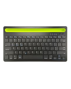 Tastiera Bluetooth wireless, tastiera ricaricabile ultrasottile, tastiera universale portatile da 2,4 GHz con batteria agli ioni di litio da 180 mA / 3,7 V per iOS? IPhone, Ipad, Android, Windows
