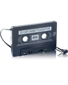 Adattatore Stereo Cassette Auto Audio Jack Stereo Autoradio Mp3 Mp4 Ipod Cd Universale