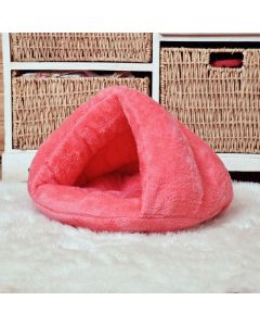 Cuccia Adorabile Morbida casa Adatta Tappetino per Dormire Cuscino per animali di Piccola Taglia (rosa)