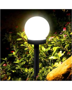 Lampada Solare da Giardino TE-B0164, LED Multicolore e Bianco, Stile Moderno, Impermeabile IP65