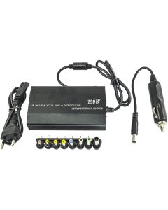 Alimentatore Universale Auto Accendisigari 150w Da 12v A 24v Con Porta Usb