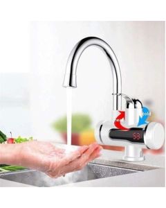 Rubinetto da Cucina Elettrico Istantaneo 3000 W Girevole a 360° – Riscaldatore