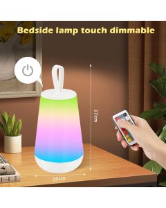Lampada da Comodino LED con Controllo Touch e Illuminazione Regolabile