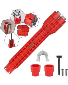 Chiave Multiuso Multifunzione Per Raccordi Rubinetti Utilizzo In Spazi Stretti