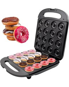 Macchina per ciambelle donut maker 16 mini ciambelle con superficie antiaderente