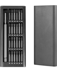 Set di cacciaviti magnetici di precisione 24 in 1 kit cacciaviti di riparazione cacciavite con custodia per occhiali smartphone cellulare pc laptop elettronica