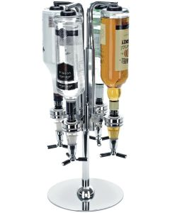 Four Bottle Bar Optic  Drinks Dispenser Dosatore Alcolici per Bar Ristoranti 