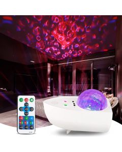 Proiettore laser luci da sogno cielo stellato luci da camere da letto per bambini a forma di barca Q-RG60