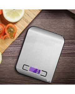 Bilancia da cucina digitale Portata max 5 kg Argento