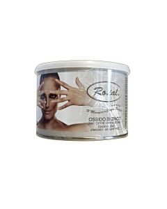 Roial cera depilatoria zinco barattolo 400 ml scadacera ceretta