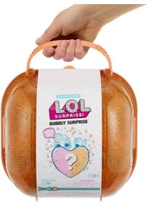 Giochi Preziosi - LOL Bubbly Surprise con Cucciolo e Bambola in Versione Limitata, Età Minima 3 anni Arancione