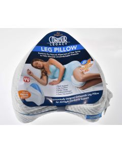 Contour Legacy Leg Pillow - Cuscino Ergonomico per Gambe, Schiena e Fianchi