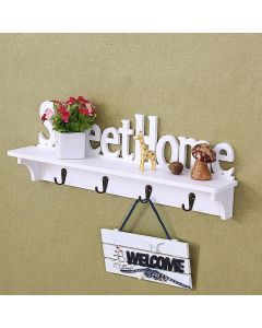 Guardaroba appendiabiti Sweet Home 4 ganci 47x8