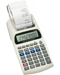 Calcolatrice Scrivente Cp-1900 Scontrino Colore Display Lcd 12 Cifre Batteria