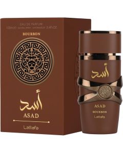 Lattafa Asad Bourbon Eau de Parfum 100ml – Profumo Uomo Intenso e Speziato | Fragranza di Lusso Lunga Durata
